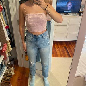 Pink Crop Top - Pacsun